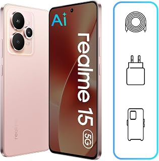 Realme 15 5G Smartphone (12GB RAM, 256GB Storage)…