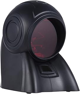 Compare Eacam Barcode Scanner Portable Omnidirectional 20 Lines 1D USB Orbit Barcode Scanner Reader Auto Scanning 1800ts Speed 30° Adjustable Head For warehouselogisticsRetail Store at KSA Price