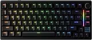 Compare GamaKay TK75 TMR Magnetic Keyboard 8K Polling Rate, TFT Screen, TriMode BT2.4GHzUSBC, Silent TMR Magnetic Switches Rapid Trigger Gaming Keyboard Black, Magnetic Phoenix Switch V3 at KSA Price