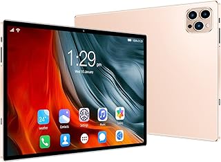 Compare 10.1 Inch Tablet, 4GB RAM 128GB Storage, EightCore Processor,1280x800 IPS Screen, WIFI, GPS, Dual SIM Card Slots, Metal Housing Gold at KSA Price