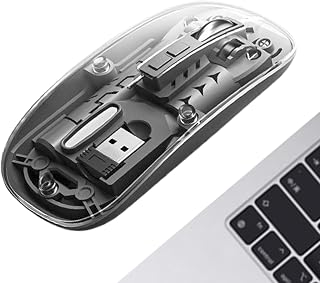 Laptop Mouse Wireless Clear Laptop Accessories