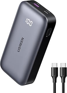 UGREEN Power Bank 10000mAh, 30W iPhone Portable…