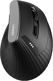 Uineer Ergonomic Wireless Mouse,Bluetooth Vertical…