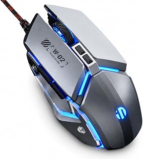 Wired Gaming Mouse, 8800 DPI Adjustable USB…