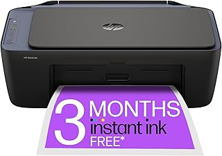 Compare HP DeskJet 2921 AllinOne Printer | Color | Wireless | Easy Setup & Reliable WiFi | 3 Months Instant Ink Included | Print, Scan & Copy at KSA Price