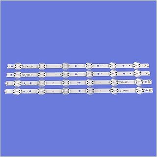 Compare 4pcsKit LED Strips for LG 49 TV 49UJ651V 49UV340C UB 49UJ6500 UB LC490DGG 6916L 2862A 6916L 2863A V17 49 L1 V17 49 R1 at KSA Price