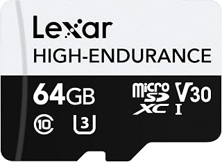 Lexar High Endurance 64gb Micro SD 100MB V30…