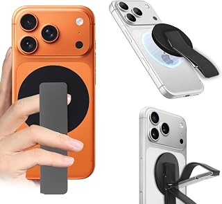 Bukela Magnetic Phone Grip Ring Stand for MagSafe,…
