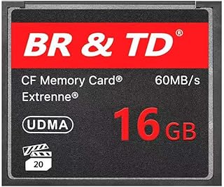 BR & TD CF Memory Card Extrenne, 16GB,…