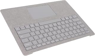 Compare GOWENIC Sensitive Silver Backlit Keyboard Assembly with Palm Rest Replacement for Laptop 12 17691782, Slim Laptop Keyboard, Touch Responsive, Durable ABS, US Version at KSA Price