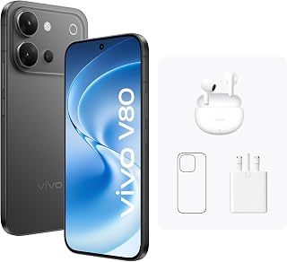 vivo V80 5G (Gray 8GB+256GB) 50MP ZEISS Camera,1.5K…