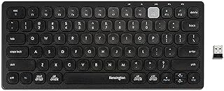 Compare Kensington MultiDevice Dual Bluetooth Wireless Compact Keyboard with EasySwitch for up to 3 Devices, WindowsMacChrome and iOS Compatible  Black at KSA Price