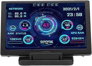 Computer Temp Monitor, 5 Inch IPS USB Mini…