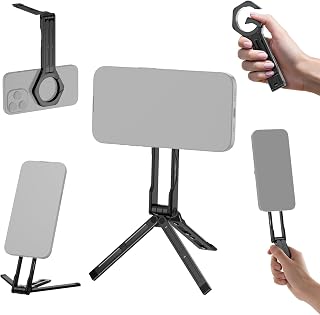 NEEWER Magnetic Phone Holder Stand, Metal Lightweight…