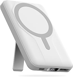 Azmuth Magnetic Power Bank,10000mAh for MagSafe…