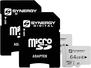 Synergy Digital 64GB Micro SDXC Secure Digital UHS-I…