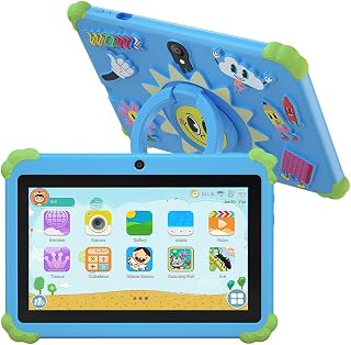 7 inch Kids Tablet, Quad Core Android 12 2GB…