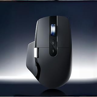 Compare Ergonomic Productivity Wireless Mouse, Infinite & Side Scroll at KSA Price