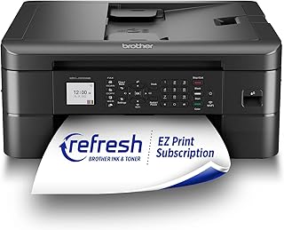 Compare Brother MFCJ1010DW Wireless Color Inkjet AllinOne Printer with Mobile Device and Duplex Printing, Refresh Subscription and Amazon Dash Replenishment Ready at KSA Price
