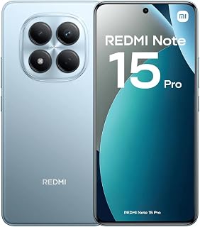Compare Xiaomi Redmi Note 15 Pro DualSIM 512GB ROM + 8GB RAM GSM Only | No CDMA Factory Unlocked 5G Smartphone Glacier Blue  International Version at KSA Price