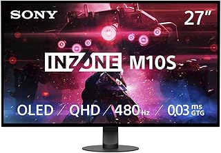 Compare Sony INZONE M10S 27” OLED QHD 2560x1440, 480Hz 0.03ms GTG NVIDIA GSYNC Compatible, Gaming Monitor, Display HDR True Black 400, AntiGlare, DisplayPort 2.1, VRR HDMI 2.1, USB, TiltSwivelHeight at KSA Price