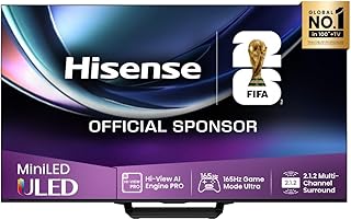 Hisense 85 Inch Mini-LED QLED 4K Smart TV,…