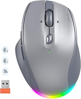 MEETION Wireless Mouse, Ergonomic Bluetooth Mouse…