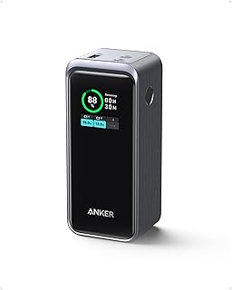 Anker Prime Power Bank, 20,000mAh 3-Ports Portable…