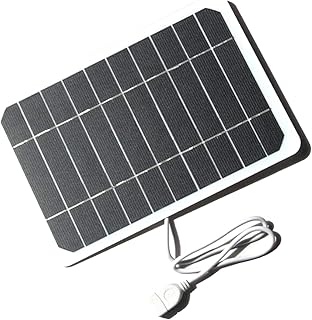 Pepisky 5W 5V Small Solar Panel with USB…