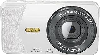 Digital Camera 4K 64MP Selfie Video Camera with…
