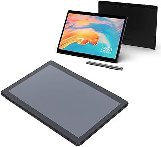 Compare RTYGERF 6GB RAM 128GB ROM Gaming Tablet, 10.1In HD Screen Dual Card Dual Standby Black Computer with Eight Core Processor, Support Multimode 4G Network AI Intelligent Image Algorithm Adjustment at KSA Price