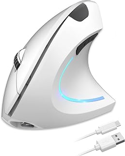 Wireless Ergonomic Vertical Mouse with Storable USB…