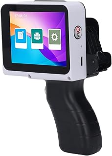 Compare HD Touch Screen Inkjet Printer, 4 CPU 12.7mm Inkjet Printing Machine, Mobile Phone Experience, Easy Coding, Printing Surfaces for Wood, Plastic, Fabric, Support Multi Languages at KSA Price