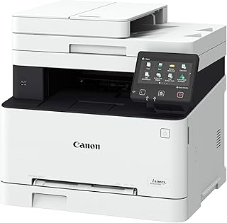 Compare Canon ISENSYS MF655CDW A4 Colour Multifunction Laser Printer 21PPM 600X600 FR USBRETEWIFI PCL5C6 at KSA Price