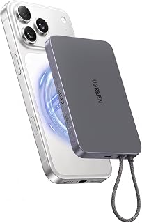 Compare UGREEN 15W Power Bank 10000mAh with 30W USB C Cable, Magnetic Air Editions at KSA Price