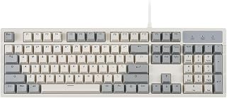 Compare Perixx PERIBOARD108M, Wired Mechanical FullSize USB Keyboard  Brown Tactile Switch  Classic Retro GrayWhite Color  US English at KSA Price