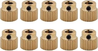 Extruder Gear, 10pcs High Quality Brass Drive Gear…