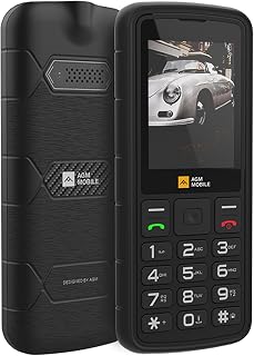 Compare AGM M9 Rugged Basic Mobile Phone, Large Button,Large Fonts，1200mAh at KSA Price