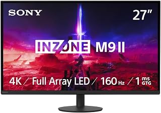 Compare Sony INZONE M9II, 27” 4K UHD 3840x2160, 144Hz, 1ms GTG, Full Array Local Dimming, NVIDIA GSYNC Compatible, Gaming Monitor, Display HDR 600, DisplayPort 2.1, HDMI 2.1, USB, TiltSwivelHeight at KSA Price