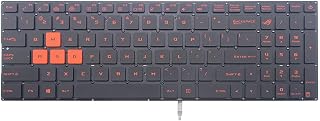 Compare Laptop Keyboard Advanced Compatible with ROG GL502VSDB71 Gaming Laptop US Backlit Keyboard Simple&easy to use at KSA Price