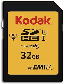 Kodak 32GB Class 10 UHS-I U1 SDHC Memory Card