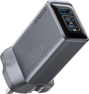 Anker Prime 100W USB C Charger, 3-Port Foldable…