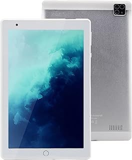 Compare FOOJO 8 Inch Tablet, 8Core Processor, Long Battery Life 3000 Mah, HD Android Tablet  2G DDR Memory + 32G EMMC Memory, BluetoothWiFiDual Card 4G Call Learning Tablet,Green Color : Silver at KSA Price
