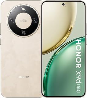 Compare Honor X9d 5G Dual SIM 12GB RAM 256GB Storage |108MP UltraCear AI Camera | 6.79inch AMOLED 120Hz Display |Android 15 Sunrise Gold  International Version at KSA Price