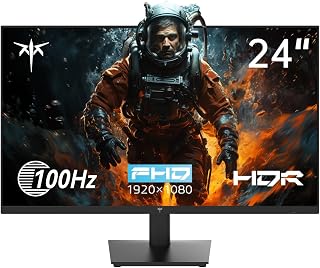KTC 24 Inch 1080P Full HD Computer Monitor,…