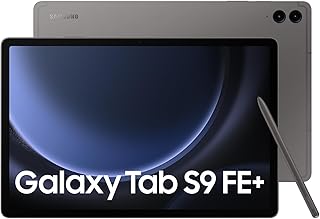 Compare Samsung Galaxy Tab S9 FE+ Tablet with S Pen, 256GB, Longlasting Battery, Gray, 3 Year Manufacturer Extended Warranty UK Version at KSA Price