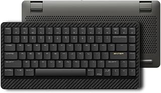 Compare LOFREE Edge Low Profile Mechanical Keyboard, 75% Rechargeable Bluetooth and Wired Connection for Window, Mac OSPOM Switches 2.0, Carbon Fiber Top Case, Mg Alloy Bottom Case Volcano Grey at KSA Price