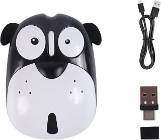 3C Light 2.4GHz Wireless Mouse Cute Animal Dog…