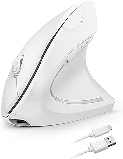 Ergonomic Mouse, Vertical Mouse Wireless Mouse 6…