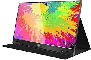 Compare Travel Monitor HDMI External Computer Screen 17.3 Inch 1080p HDR IPS Portable Monitor 60HZ Refresh Rate Builtin Battery Screen Extender at KSA Price